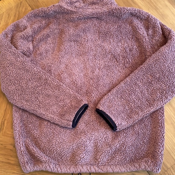 PINK VICTORIA’S SECRET MAUVE SHERPA PULLOVER - Picture 16 of 16